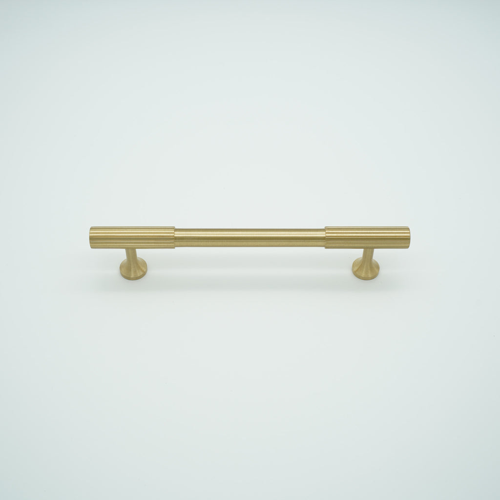 Ridge Solid Brass Cabinet Handle