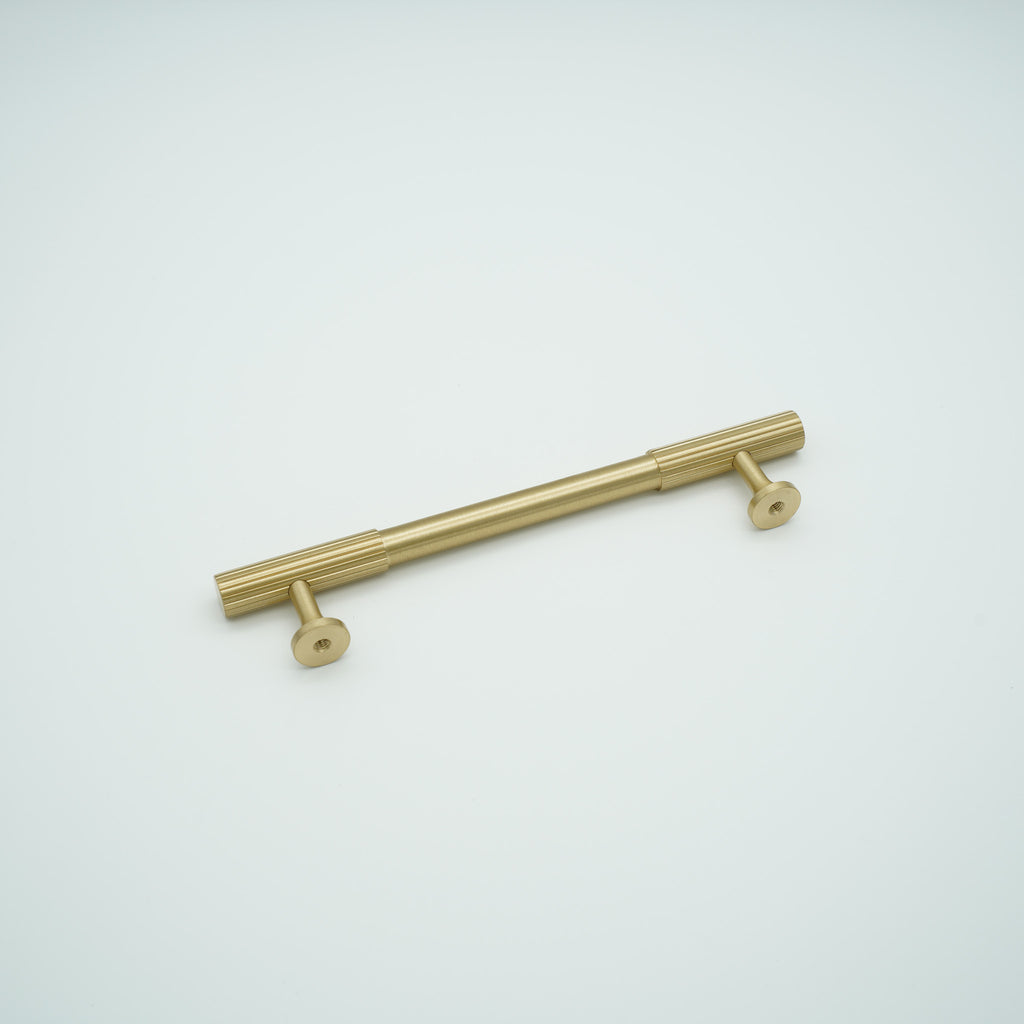 Ridge Solid Brass Cabinet Handle