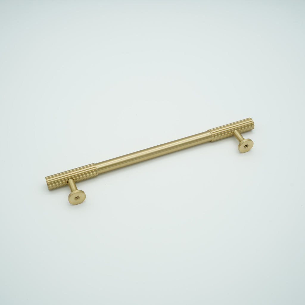 Ridge Solid Brass Cabinet Handle