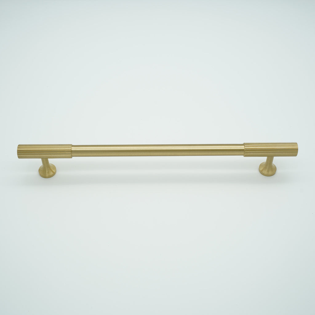 Ridge Solid Brass Cabinet Handle