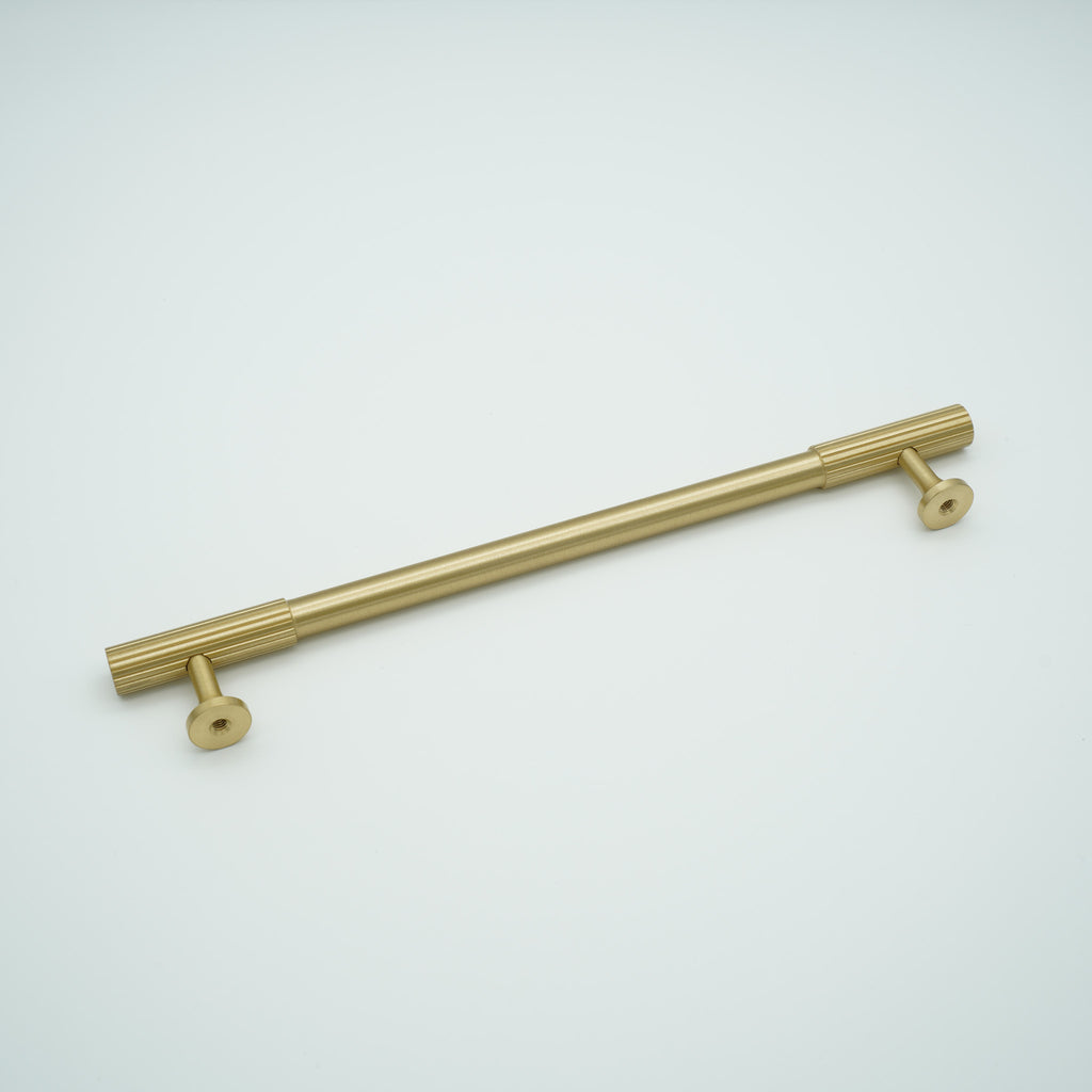 Ridge Solid Brass Cabinet Handle