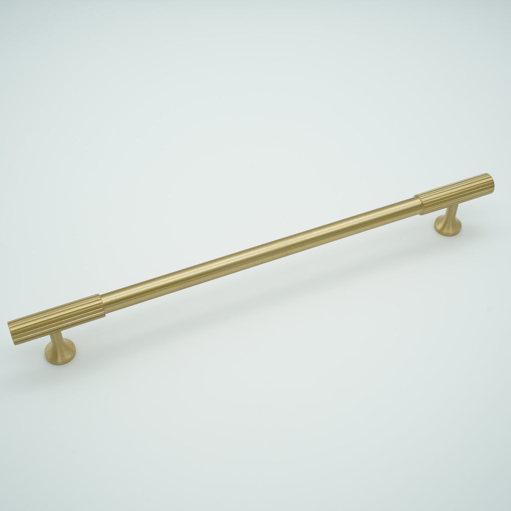 Ridge Solid Brass Cabinet Handle