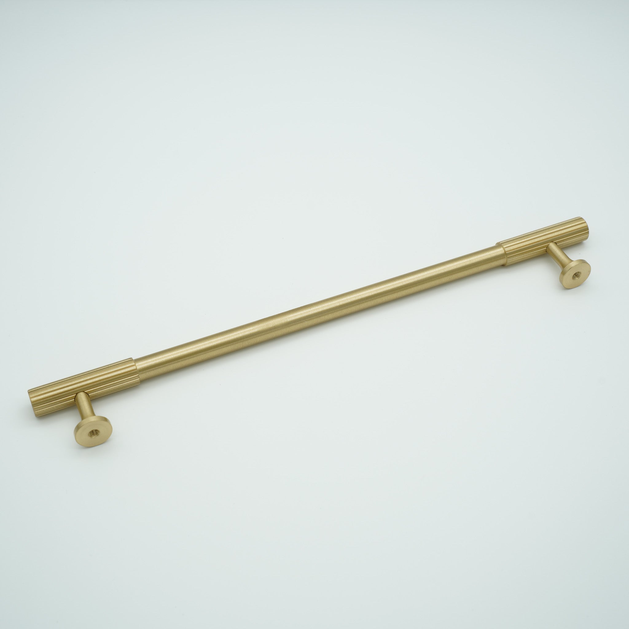 Ridge Solid Brass Cabinet Handle