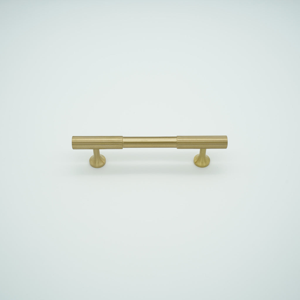 Ridge Solid Brass Cabinet Handle
