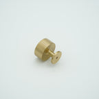 Ridge Fluted Solid Brass Cabinet Knob