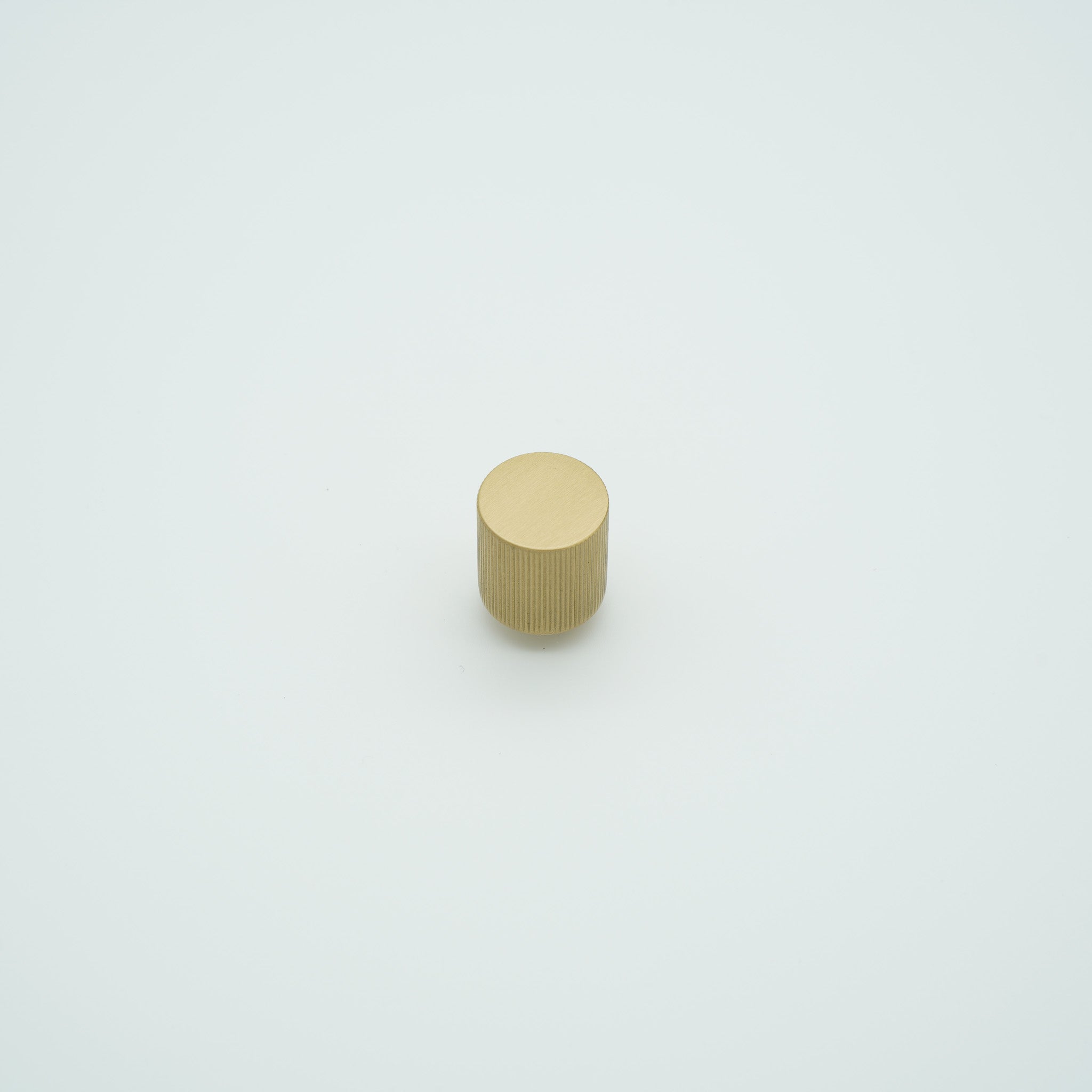 Vento Cylinder Knob Solid Brass Cabinet Knob