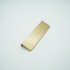 EdgeLine Solid Brass Lip Pull Cabinet Handle