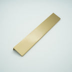 EdgeLine Solid Brass Lip Pull Cabinet Handle