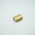ArcFold Solid Brass Lip Pull Cabinet Handle