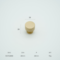Ridge Fluted Solid Brass Cabinet Knob